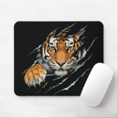 Tapis De Souris Tiger Design Mousepad (Avec souris)