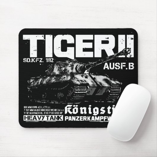 Tapis De Souris Tiger II Mousepad (Avec souris)
