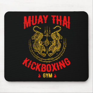 Tapis De Souris Tiger Muay Thai Kickboxing Gym Mixed martial art E