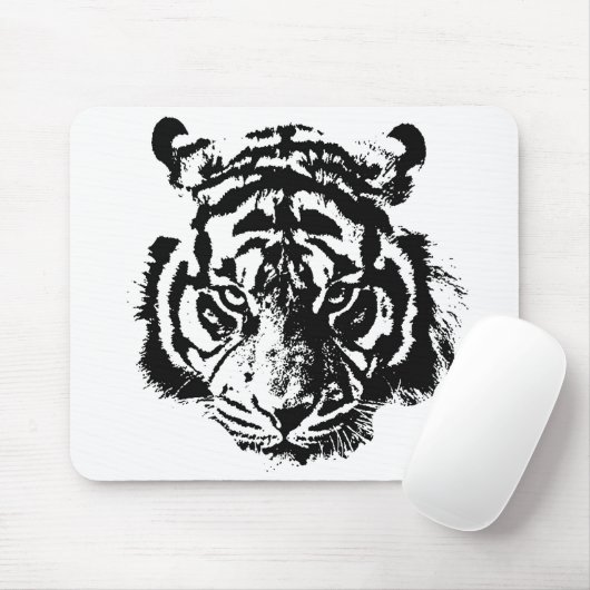 Tapis De Souris Tiger Pop Art (Avec souris)