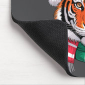 Tapis De Souris Tiger Reindeer Christmas Santa Hat Tiger Xmas  (Coin)
