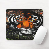 Tapis De Souris Tiger Stare (Avec souris)