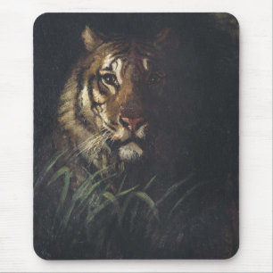 Tapis De Souris Tiger's Head (par Abott Handerson Thayer)
