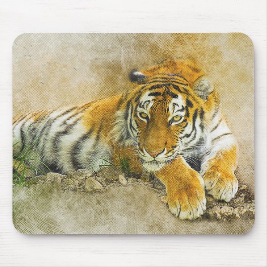 Tapis De Souris Tigre (Devant)