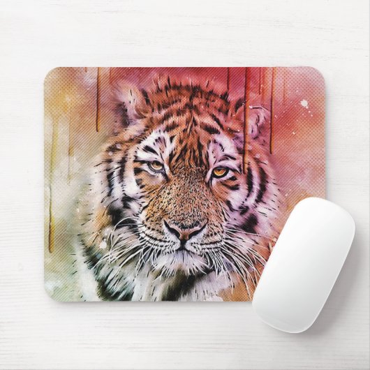Tapis De Souris Tigre (Avec souris)