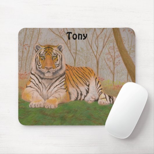 Tapis De Souris Tigre (Avec souris)