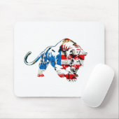 Tapis De Souris Tigre américain (Avec souris)