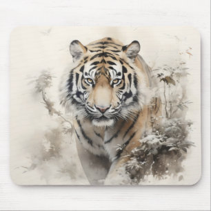Tapis De Souris Tigre Animal Sauvage
