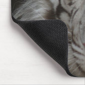 Tapis De Souris Tigre blanc (Coin)