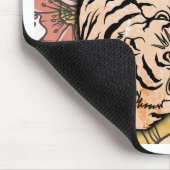 Tapis De Souris Tigre blanc (Coin)