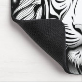 Tapis De Souris Tigre blanc (Coin)