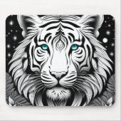 Tapis De Souris Tigre blanc (Devant)