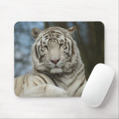 Tapis De Souris Tigre blanc (Avec souris)