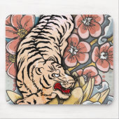 Tapis De Souris Tigre blanc (Devant)