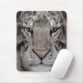 Tapis De Souris Tigre blanc (Avec souris)