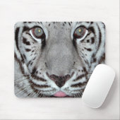 Tapis De Souris Tigre blanc (Avec souris)