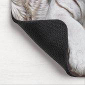 Tapis De Souris Tigre blanc 10 Mousepad (Coin)