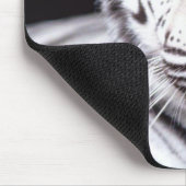 Tapis de souris Tigre blanc du Bengale (Coin)