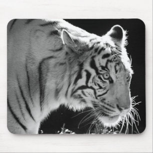Tapis De Souris Tigre blanc Mousepad