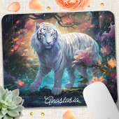 Tapis De Souris Tigre blanc personnalisé
