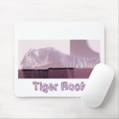 Tapis De Souris Tigre d'Albino (Avec souris)