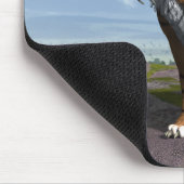 Tapis De Souris Tigre de dent de sabre (Coin)