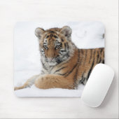 Tapis De Souris Tigre d'hiver (Avec souris)