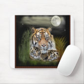 Tapis De Souris Tigre et petits (Avec souris)