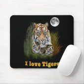 Tapis De Souris Tigre et petits (Avec souris)