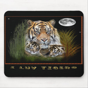 Tapis De Souris Tigre et petits mousepac