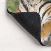 Tapis De Souris Tigre et temple bouddhiste (Coin)