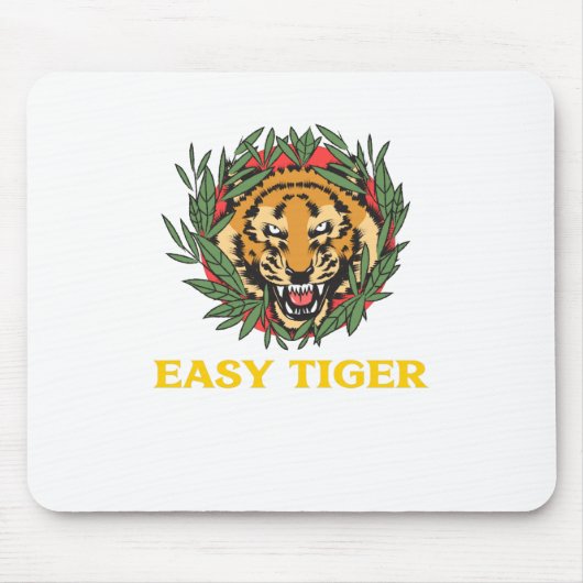 Tapis De Souris Tigre facile (Devant)
