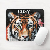 Tapis De Souris Tigre facile (Avec souris)