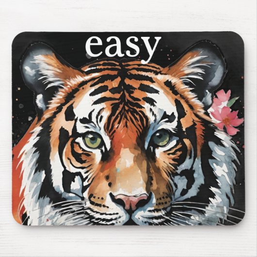 Tapis De Souris Tigre facile (Devant)