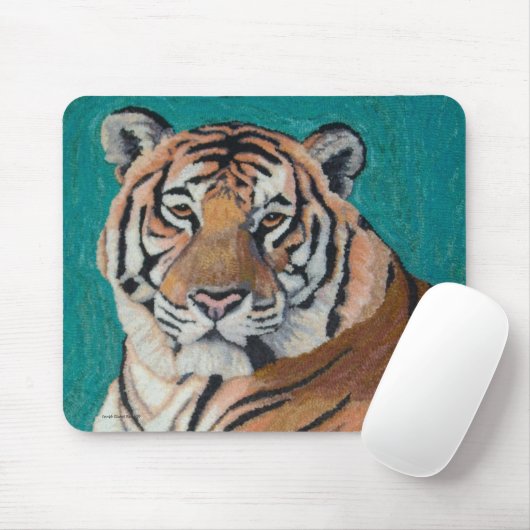 Tapis De Souris Tigre Mousepad (Avec souris)
