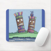 Tapis De Souris Tiki Bird Plum Pad (Avec souris)