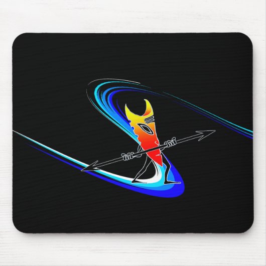 Tapis De Souris Tiki Surfer (Devant)