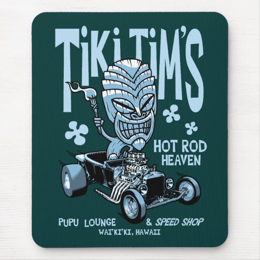 Tapis De Souris Tiki Tim (Devant)