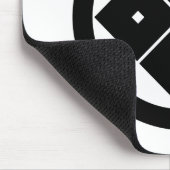 Tapis De Souris Tilted four-square-eyes in circle (Coin)