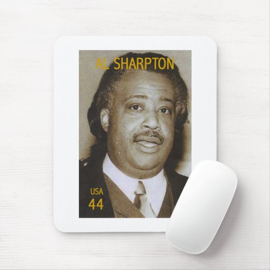 Tapis De Souris Timbre d'Al Sharpton (Avec souris)