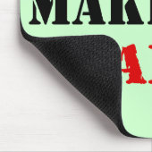 Tapis De Souris Timbre d'approbation de fin du mois de (Coin)