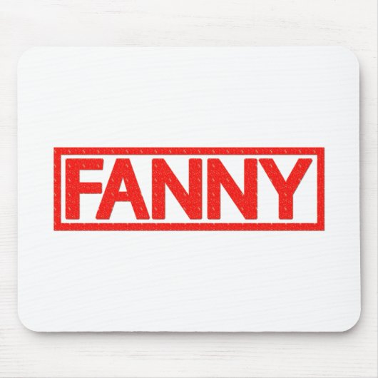 Tapis De Souris Timbre de Fanny (Devant)