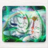 Tapis De Souris Time spiral in human hand (Devant)