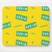 Tapis De Souris Times four yellow learning (Devant)