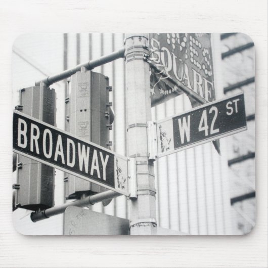 Tapis De Souris Times Square Mousepad de Broadway (Devant)