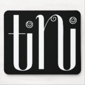 Tapis De Souris Tini Mousepad blanc (Devant)