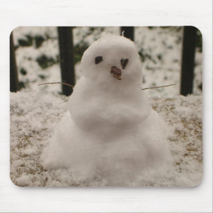 Tapis De Souris Tiny Snowman Mousepad