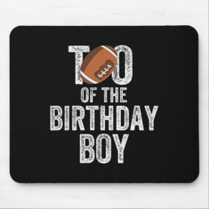 Tapis De Souris Tio du garçon d'anniversaire amateur de football a