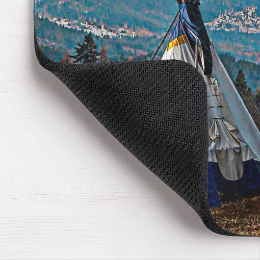 Tapis De Souris Tipi - Camp d'hiver (Coin)