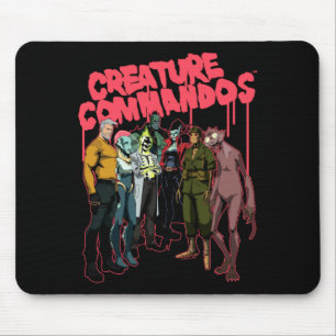 Tapis De Souris Tir de groupe M de la Task Force Mens Creature Com